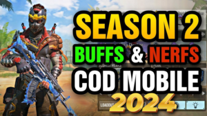 COD Mobile Season 2 (2024) Weapon Balance Changes