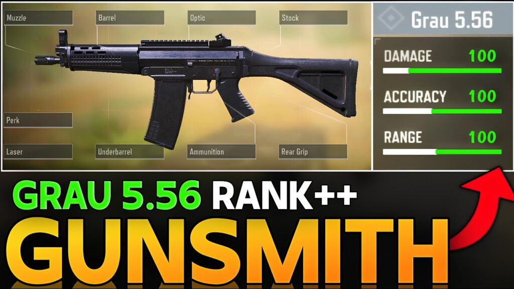 codm grau 5.56 best attachments & loadout